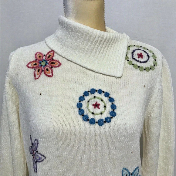 Alfred Dunner Turtleneck Sweater for Women SP - Picture 3 of 6